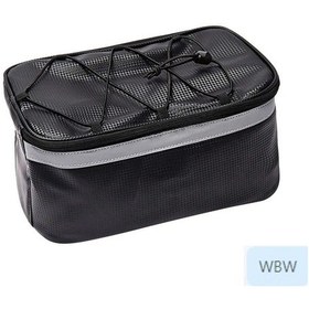 Resim Maiyame 7l Su Geçirmez Bisiklet Arka Çanta, Pvc Materyal, Yüksek Kapasite, Gece Reflektörlü, Dış Mekan Bisiklet Aksesuarı Siyah 