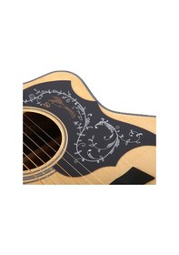 Resim Pg150 Pickguard Gitar Pena Koruyucu Kuş Desenli Pickguard 