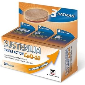 Resim Sustenium Triple Action Coq-10 30 Tablet 