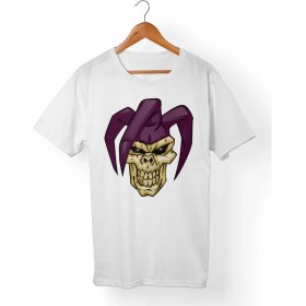 Resim Muggkuppa Kuru Kafa-Skull Beyaz T-Shirt 