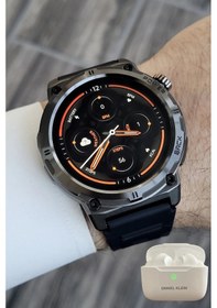 Resim Daniel Klein Dkgnct2128 Akıllı Saat Ve Bluetooth Kulaklık Siyah 