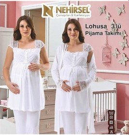 Resim Nehir 2096 Hamile Lohusa 2020 Yeni Sezon Sade Ve Şık 3 Lü Lohusa 