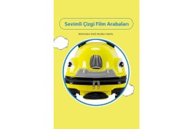 Resim Nishev.com Evini Sev Premium Renkli Çocuk Valizi - Abs Sürdürülebilir Tasarım 