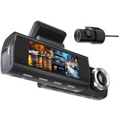 Resim Kawa D8 2 Kameralı Ön / Arka 4k + 1080p Sony Starvis Sensörlü Türkçe Wi-fi Gps'li Araç Kamerası 