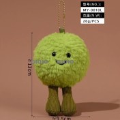 Resim Silver1 Yeni Yumurta Bebek Parti Peluş Oyuncaklar Çanta Çekicilik Bebek Bebek Pratik Bebek Anahtarlık (Yurt Dışından) 