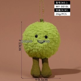 Resim Silver1 Yeni Yumurta Bebek Parti Peluş Oyuncaklar Çanta Çekicilik Bebek Bebek Pratik Bebek Anahtarlık (Yurt Dışından) 