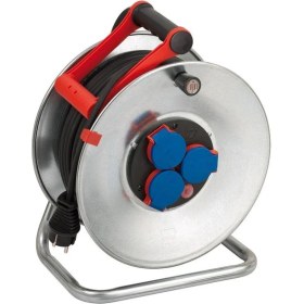 Resim Brennenstuhl Brobusta IP44 Eksport Profosyonel Makaralı Kablo 50 Metre 