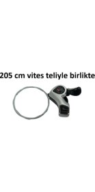 Resim Saiguan Sağ Vites Kolu 7 Vitesli - 7'li Bisiklet Arka Vites Aktarıcı Kolu - Vites Teli Dahil 