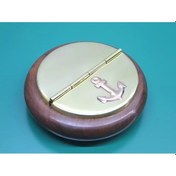 Resim Ahşap Pirinç Çapalı Küllük 1252 