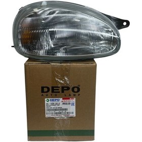 Resim Opel Corsa B Sağ Far Elektrikli Depo Marka 442-1102r-ld-em 