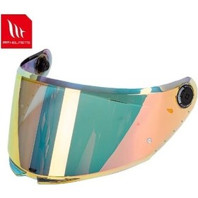 Resim Mt Kask Camı Mt-v-28b Gold Thunder 4, Stinger 2, Braker Uyumlu 