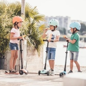 Resim & Ride And Ride Highwaykick 3 LED Tekerlekli Çocuk Scooter Turkuaz 170301-96356 
