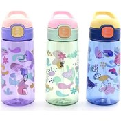 Resim Renkli Pipetli Suluk 600 Ml 