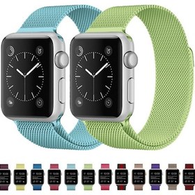 Resim Sones iOS Uyumlu Watch Ultra 49mm-watch Ultra 2 49mm / Seri 9-8-7 45mm / 6 - Se - 5 - 4 44 42mm Milanese Akıllı Saat Aks. 48284624 