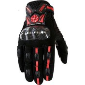 Resim Scoyco Mc20 Carbon Kırmızı Eldiven 
