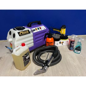 Resim DGS DOGUS Set Halinde Sıcak Sulu Profesyonel Koltuk Yıkama Makinası, (TELLİ HORTUM) 7 Parça Ürün Ile Birlikte 