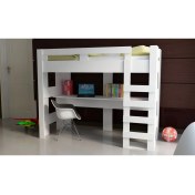 Resim EvModüler Lüks Tekli Ranza + Masalı 003-01 Beyaz Beyaz 