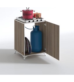 Resim Kenzlife ocak dolabı hoşseda crd 85*60*56 hazır mutfak klasik set üstü ocak için arkalıksız 