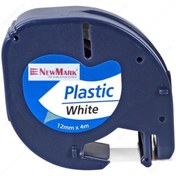 Resim NEWMARK Dymo Ltr Plastik Şerit 12*4 Kırmızı (91203) 