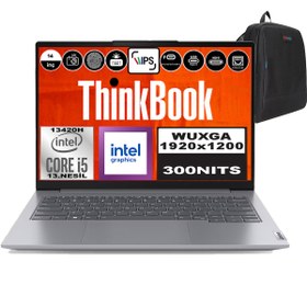 Resim LENOVO Thinkbook 14 G6 Irl I5 13420H 40GB 4tb SSD 14" Wuxga 300NITS IPS WIN11PRO 21KG00UCTRP16+Zetta Çanta 