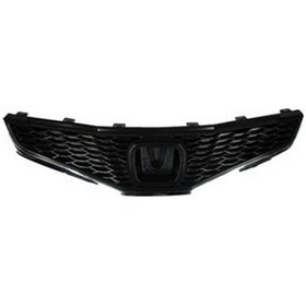 Resim 2009-2011 Honda Jazz Ön Panjur Siyah Nikelaj Çerçeveli Bfn Adet Oem No:71121tf0j01 