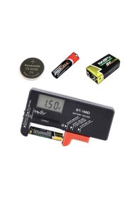 Resim Dijital Batarya Tester Doluluk Ölçüm Aleti Test Cihazı Pil Ölçer 