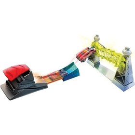 Resim Hot Wheels Akrobasi Atlayışı Electrıc Tower Yarış Şeti 