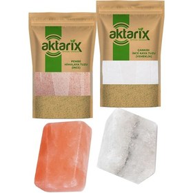 Resim 3 Kg İnce Çankırı Kaya Tuzu + 3 Kg İnce Himalaya Tuzu + Kaya Tuzu Sabunu + Himalaya Sabunu 