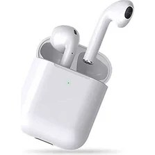 Resim Snopy SN-TWS05 Beyaz Mobil Telefon Uyumlu Bluetooth Mikrofonlu Kulaklık 