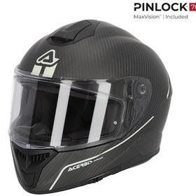 Resim Acerbis Tarmak Carbon 22-06 Kapalı Kask Gri - Siyah 