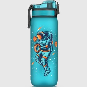 Resim Renga Rybo-X Soft Touch Desenli 630 ml Tritan Çocuk Matara 912162 Mavi 