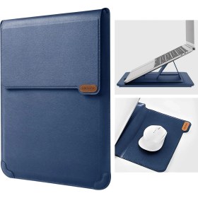 Resim Mena Rise 15,6 Inç Dizüstü Bilgisayar Kılıfı Dizüstü Bilgisayar Standı Ayarlanabilir, MacBook Pro 16"/15" 15.6" Hp Asus Acer Chromebook Bilgisayar Için Mouse Padli Bilgisayar 