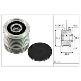Resim Esse Oto - W204 Alternatör Kasnağı Rulmanlı 07- Ina 535 0165 10 A2711550215 