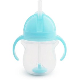 Resim Munchkin Tıklama Kilitli Uçlu Alıştırma Bardağı 6 ay+ 207 ml Mavi 