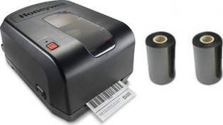 Resim 203dpi PC42T Thermal Transfer USB Barkod Yazıcı Honeywell