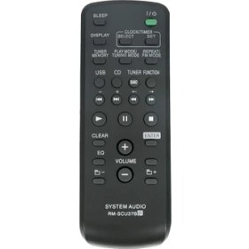 Resim Decisive Mini Hı-Fı Bileşen Sistemi Için Uzaktan Kumanda -SCU37B'YI Değiştirin -SH2000 -SH2000 -Bx3 -BX30R Hcd-Cbx3 MHC-EX600 (Yurt Dışından) 