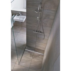 Resim Dallmer Cerafloor Pure Duş Kanalı, 120 cm Lineer Duş Süzgeci, Koku Önleyici, Hızlı Akışlı Sifon Gideri, Kanalizasyon, Tuvalet Kokusu Yapmaz, Kesilerek Boyu Ayarlanabilir, Kolay Temizlenir Süzgeç 