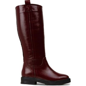 Resim Deery Kadın Hakiki Rugan Bordo Çizme - M2135ZBRDC01 