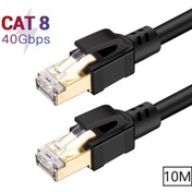 Resim SpeedUF Cat8 10M 40Gbps S/ftp 2000MHz Yüksek Hızlı İnternet Kablo 