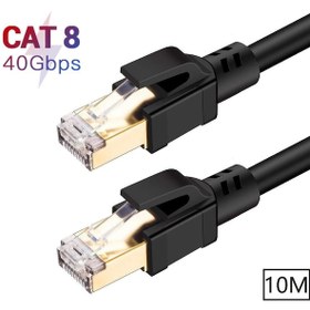 Resim SpeedUF Cat8 10M 40Gbps S/ftp 2000MHz Yüksek Hızlı İnternet Kablo 