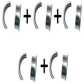 Resim Agk125 Uyumlu Egzoz Boğaz Bileziği Kısa 5 Set 'Gri 