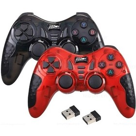 Resim Createtech 2 Adet Br-2.4ghz Kablosuz Gamepad Ps3 Aksesuarları Pc Joystick X Pro/tv Kutusu Android Telefon Oyun Denetleyicisi 