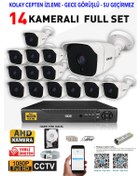 Resim Ids - 14 Kameralı 1080P Fullhd 5Mp Sony Lensli Kamera Seti - 2025 