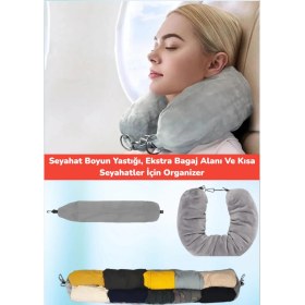 Resim Seyahat Yastığı, Seyahat Organizeri, Seyahat Çantası, Ekstra Bagaj Alani 