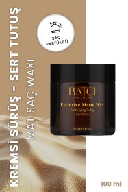Resim Exclusive Matte Kum Içerikli Yumuşak Sürüm Güçlü Tutucu Mat Wax 100 Ml 
