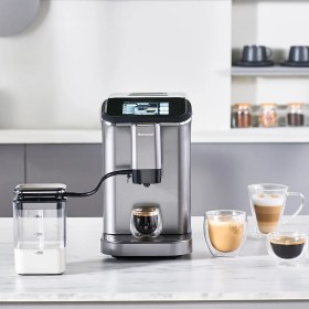 Resim Homend coffeebreak 5008H Kahve Öğütücülü, Dokunmatik Ekranlı Full Otomatik Espresso Makinesi 