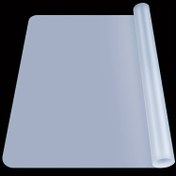 Resim 1 Büyük Şeffaf Silikon Ped 59.44x39.62 cm - Esnek Kaymaz Yeniden Kullanılabilir Reçine Kalıpları, Kil, Boya, Epoksi Sanat Projeleri için El Yapımı Malzeme - Flash Cup Üretimi ve DIY Sanat Eserleri için El İşi Aksesuarları, Pürüzsüz Yüzeyli Dayanıklı Yapışmaz Mat 