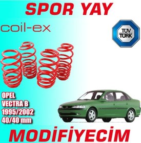Resim Coil-Ex Vectra B 1995-2002 Arası 40-40Mm Alçaltma Spor Yay H 