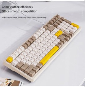 Resim Ziyoulang K3 Max Blue Switch Mekanik Mini Oyuncu Klavye 