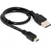 Resim Mavi Ay Bilişim Mini USB 5 Pin Şarj ve Data Kablosu Ps3 Kol Şarj Kablosu 70 cm 